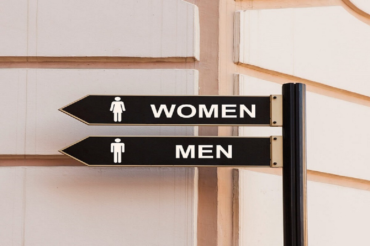 men and women toilet sign